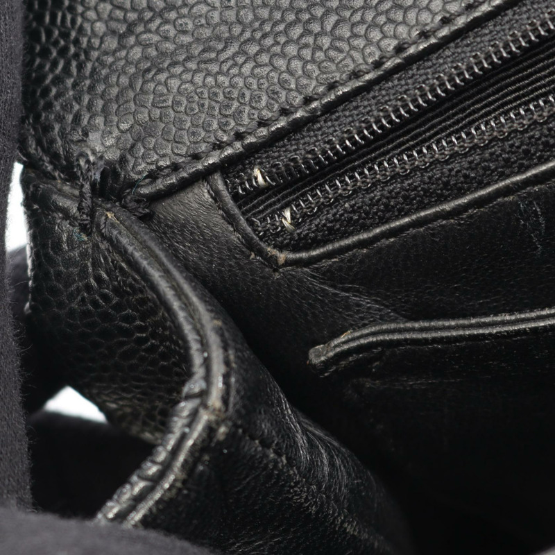 香奈兒 Matelasse 手提包 A12397 小牛皮 黑色 二手 金五金-5