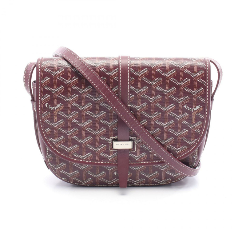 GOYARD Belvedere PM 斜背肩背包 BELVE3PMLTY33CG33P 波爾多帆布-0