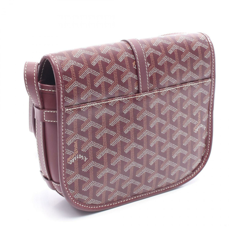 GOYARD Belvedere PM 斜背肩背包 BELVE3PMLTY33CG33P 波爾多帆布-1