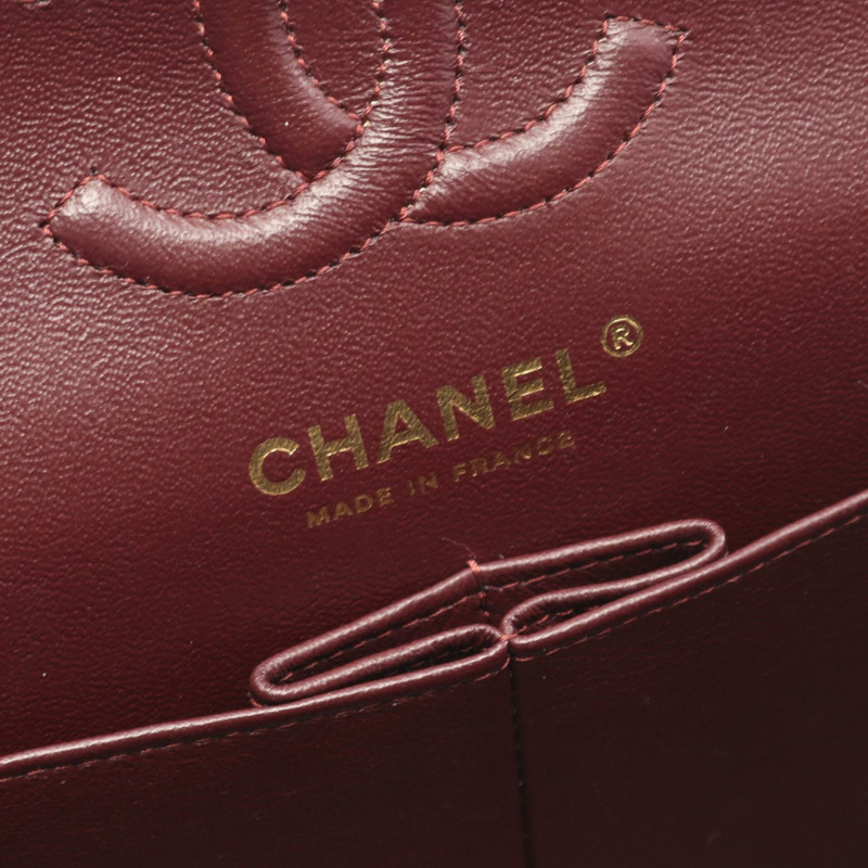 香奈兒 (CHANEL) Matelasse W 翻蓋鏈條單背包 A01113 小牛皮 BK 二手 GHW-3