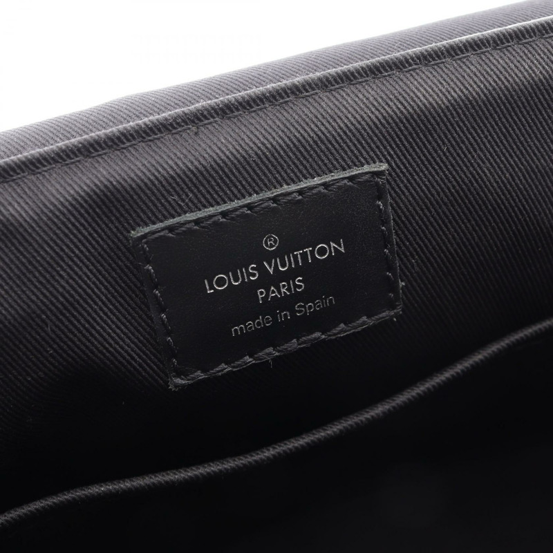 路易威登 District PM NV3 單肩包 M46255 Monogram Eclipse 黑色 二手 LV-3