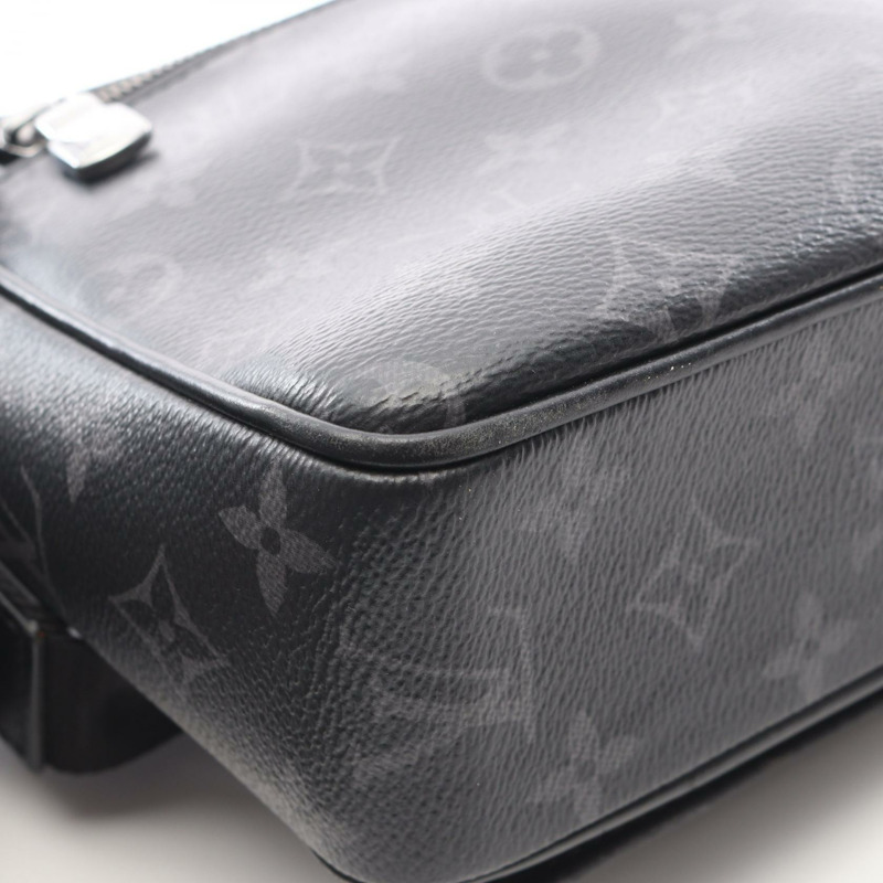 路易威登 District PM NV3 單肩包 M46255 Monogram Eclipse 黑色 二手 LV-6