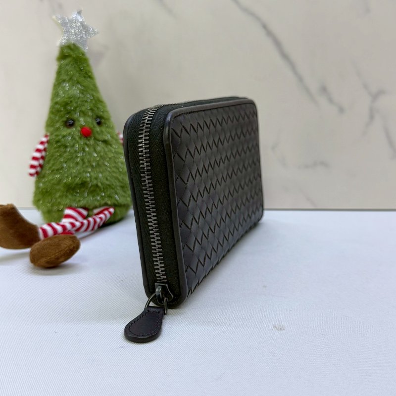 BV 經典編織皮革長夾-3