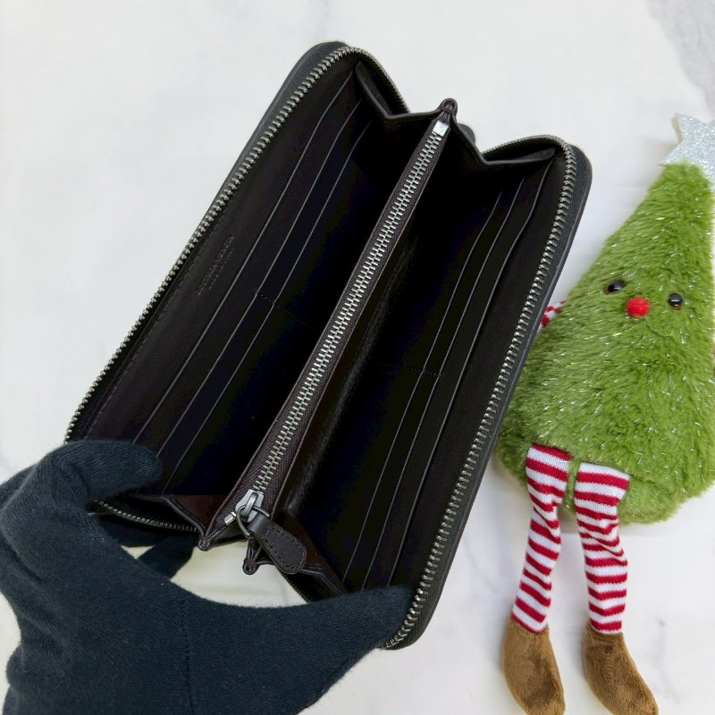 BV 經典編織皮革長夾-4