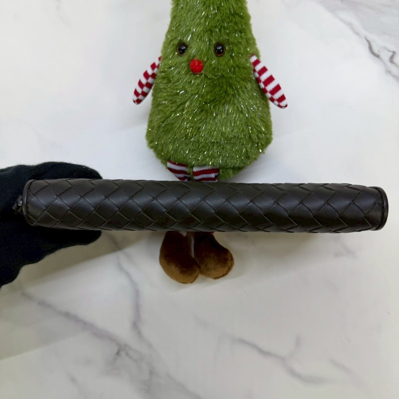 BV 經典編織皮革長夾-5