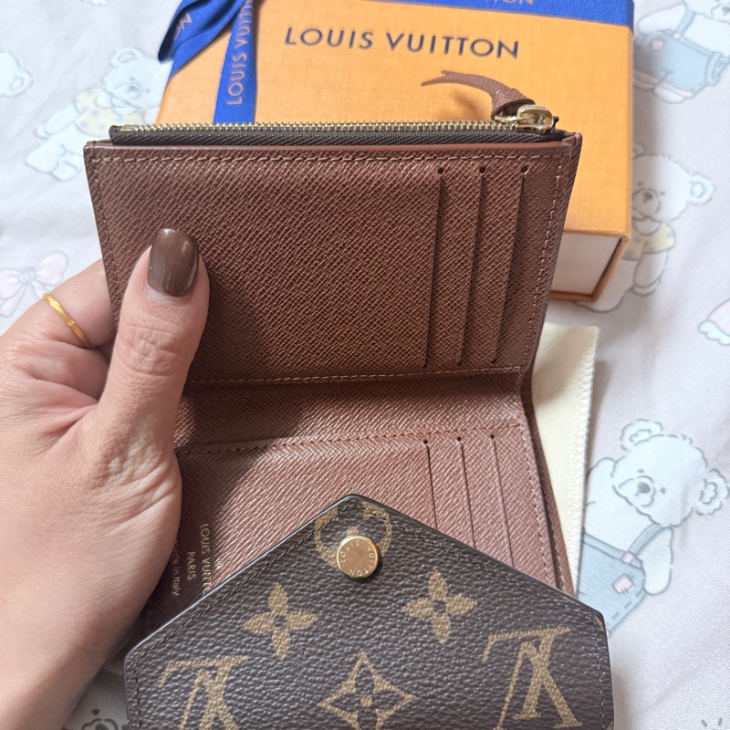 LV經典老花短夾-1