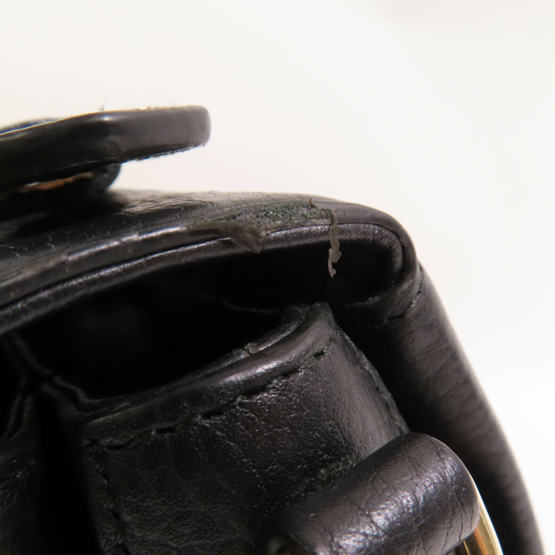 GUCCI 牛皮皮革Interlocking G Chain金扣手挽肩背兩用袋-3