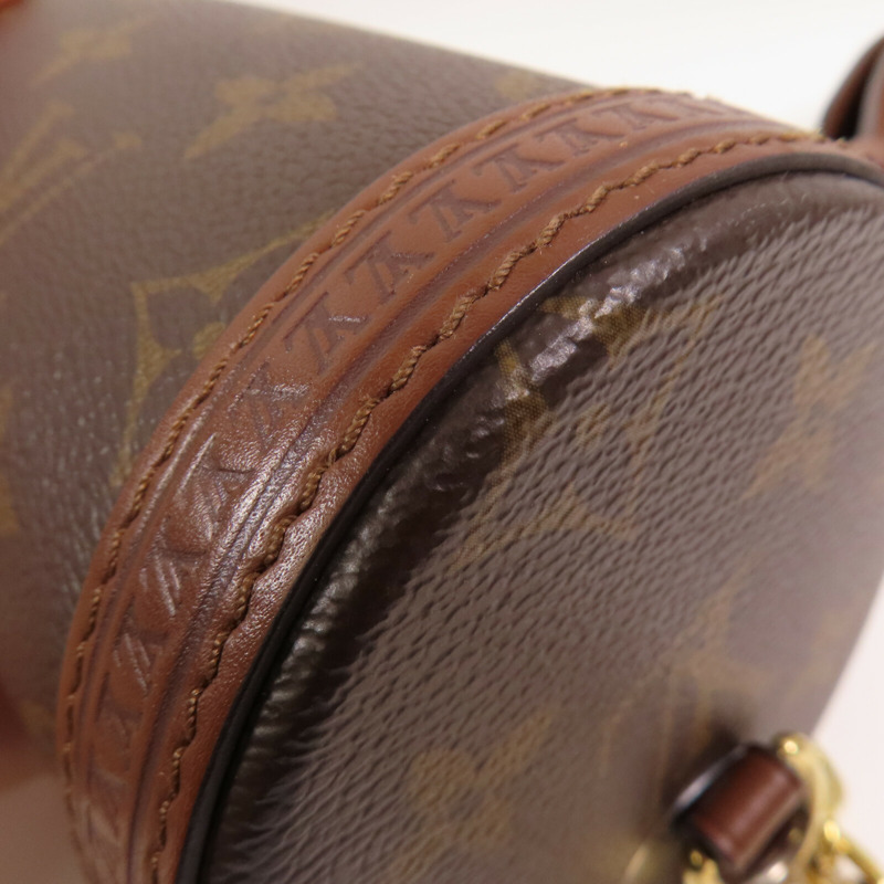 LOUIS VUITTON Monogram Papillon Trunk金扣手挽肩背兩用袋-5