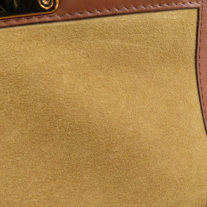 LOUIS VUITTON Monogram Papillon Trunk金扣手挽肩背兩用袋-11