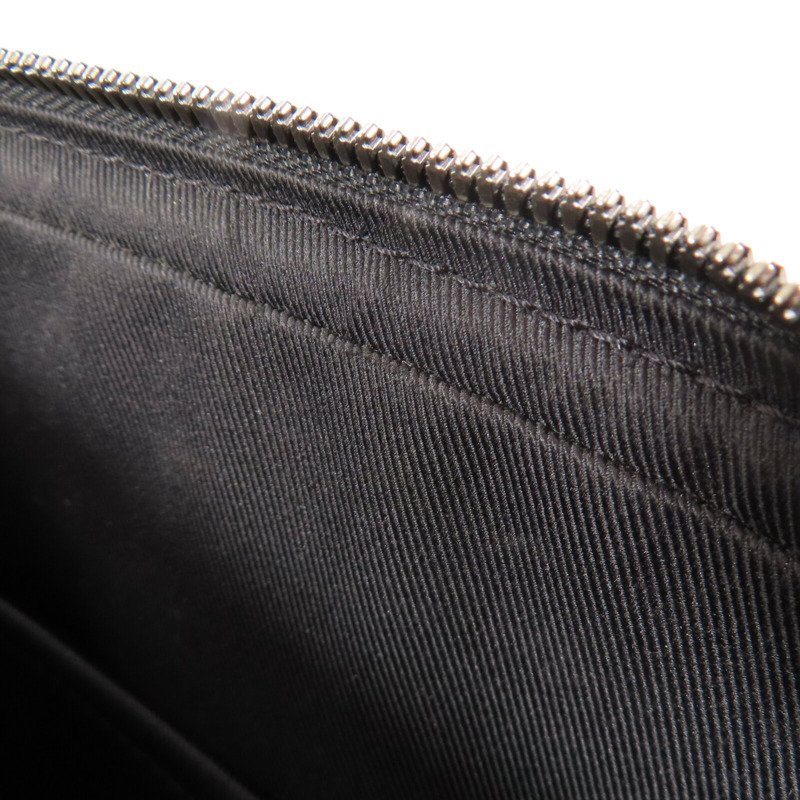 LOUIS VUITTON Monogram Eclipse Reverse Trio Messenger銀扣肩背袋灰色-17