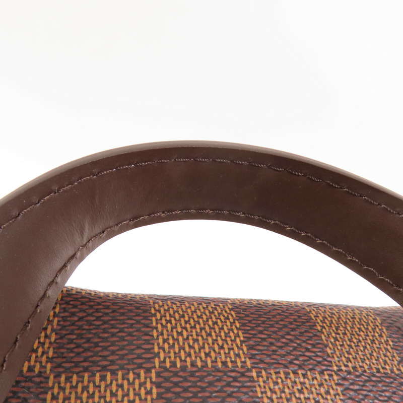 LOUIS VUITTON Damier Ebene Verona PM金扣手挽袋-14