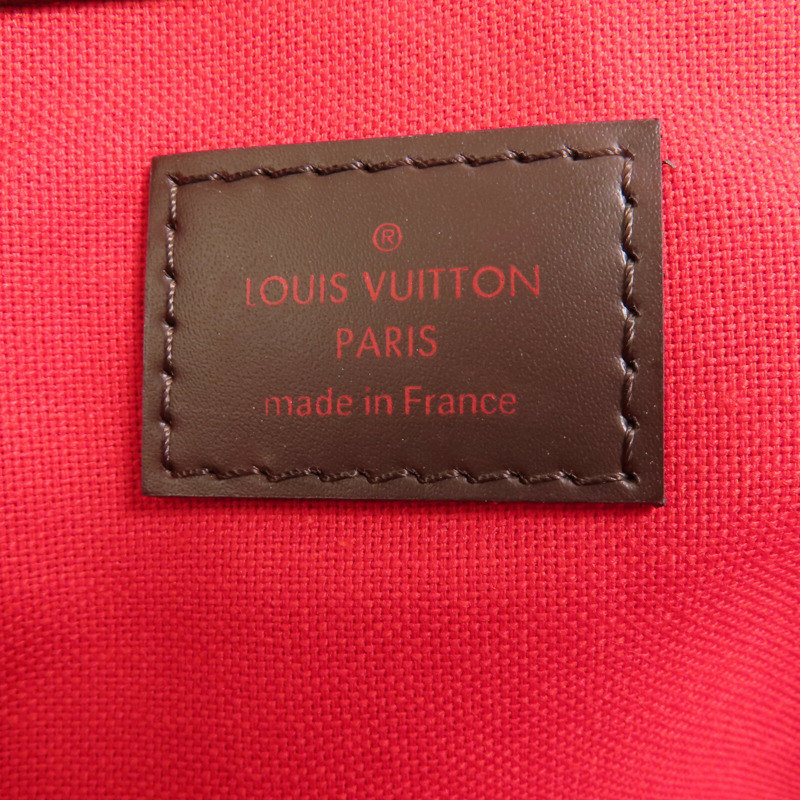 LOUIS VUITTON Damier Ebene Verona PM金扣手挽袋-16