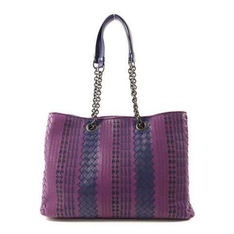 BOTTEGA VENETA 羊皮皮革Shoulder Bag鏈帶肩背袋