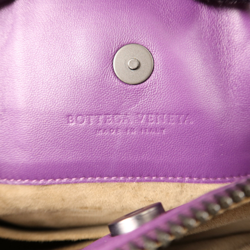 BOTTEGA VENETA 羊皮皮革Shoulder Bag鏈帶肩背袋-6