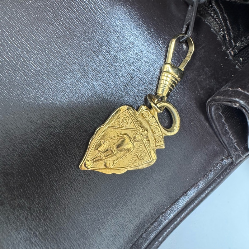 Gucci雙G單肩包 vintage 二手 中古-29