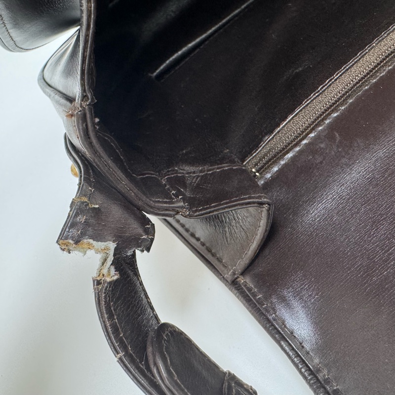 Gucci雙G單肩包 vintage 二手 中古-34