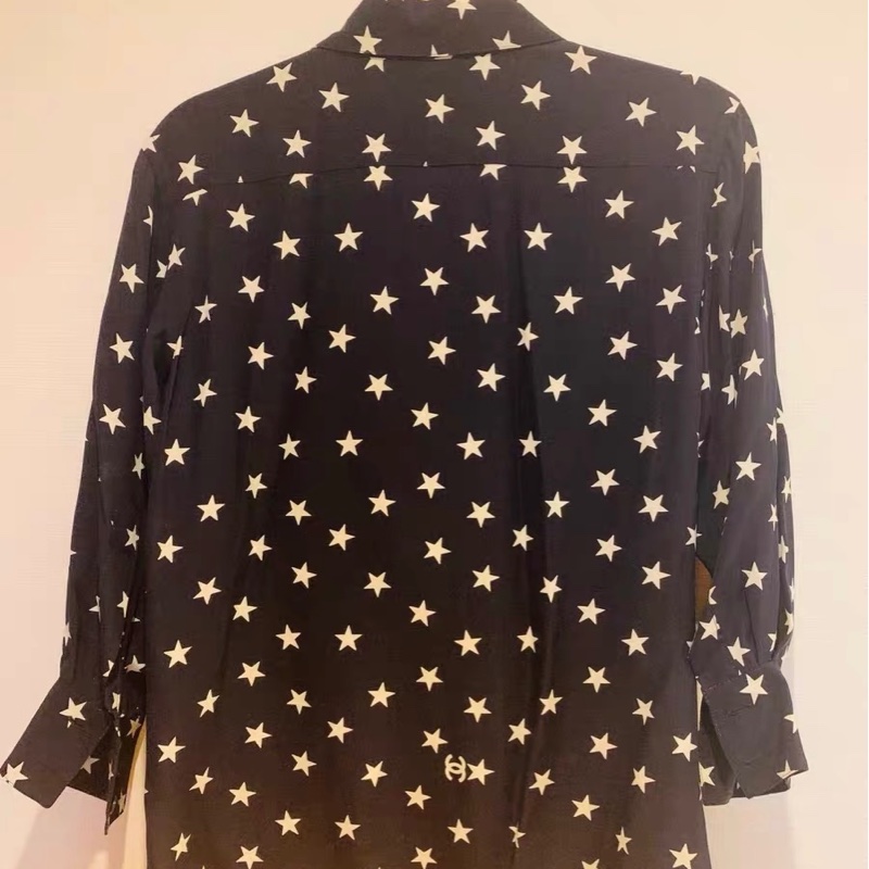 Chanel真絲襯衣36碼-1