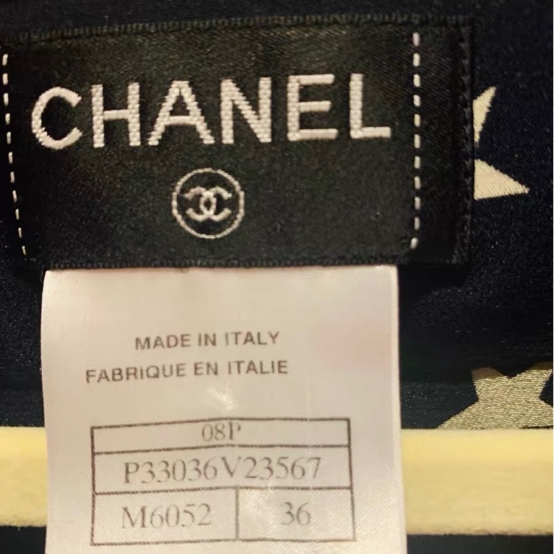 Chanel真絲襯衣36碼-3