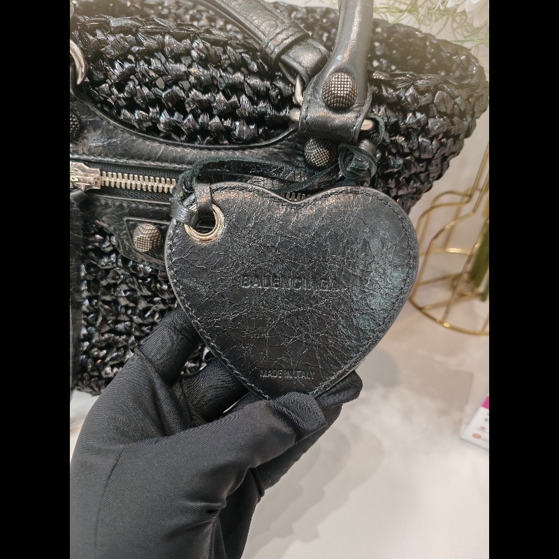 Balenciaga Lecagole 黑色藤籃-2