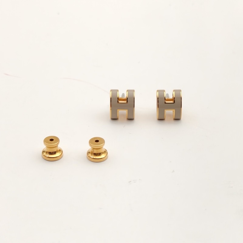 HERMES PopH耳環Mini合金-4