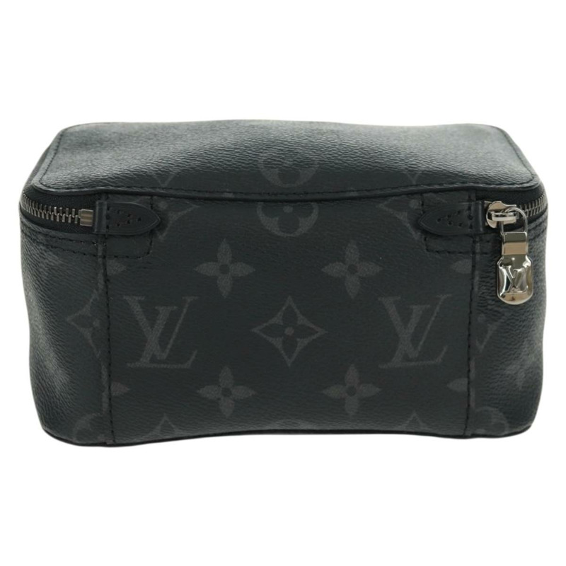 【日本直送】路易威登 Monogram Eclipse Cube de Langemont PM 手拿包 M44697 LV Auth 169653M-1