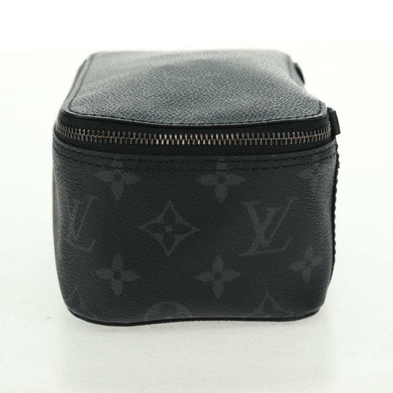 【日本直送】路易威登 Monogram Eclipse Cube de Langemont PM 手拿包 M44697 LV Auth 169653M-2