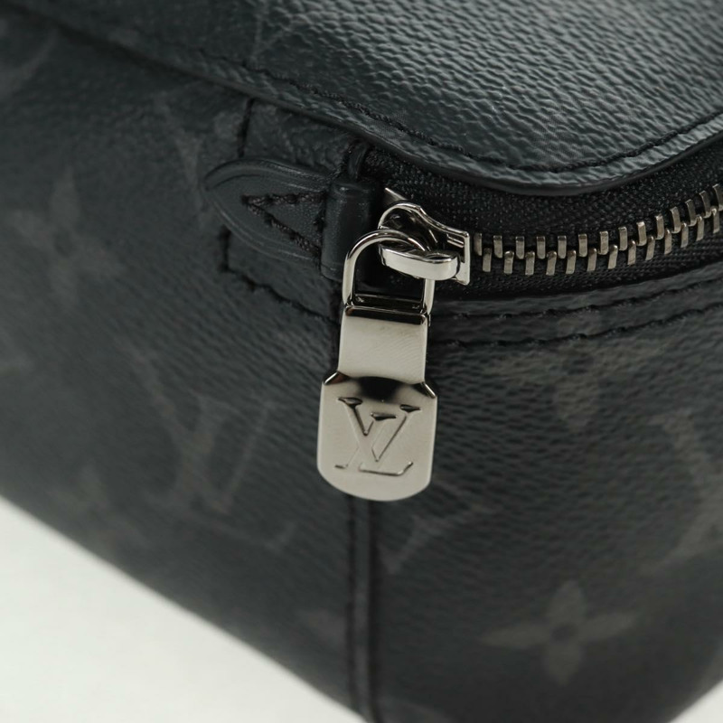 【日本直送】路易威登 Monogram Eclipse Cube de Langemont PM 手拿包 M44697 LV Auth 169653M-7