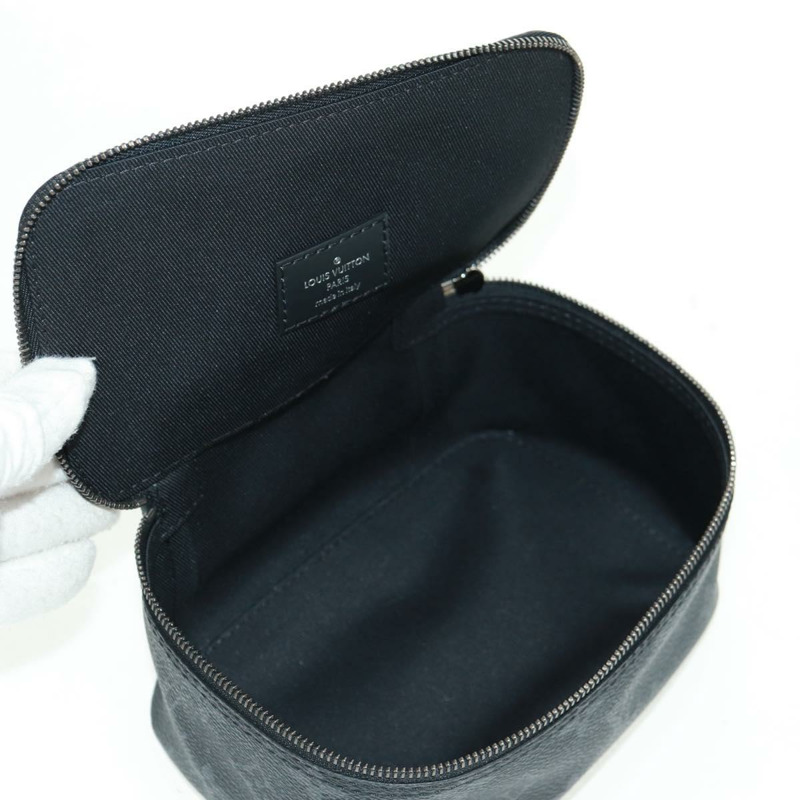 【日本直送】路易威登 Monogram Eclipse Cube de Langemont PM 手拿包 M44697 LV Auth 169653M-8