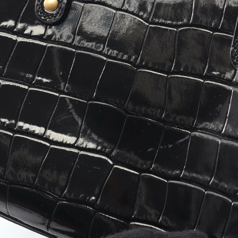 巴黎世家 NEO CLASS CITY MINI 單肩斜背包,黑色皮革,二手-7