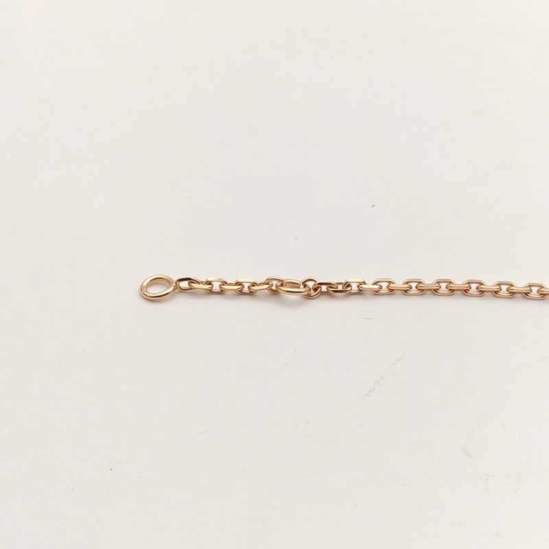 VAN CLEEF&ARPELS LuckySpring手鏈閉合翅膀的瓢蟲18K玫瑰金/紅玉髓/縞瑪瑙S-M碼-4