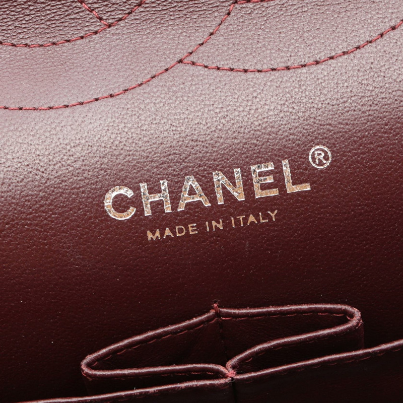 香奈兒 Deca Matelasse 30 經典大單肩包，羊皮材質，黑色，二手 CC-3