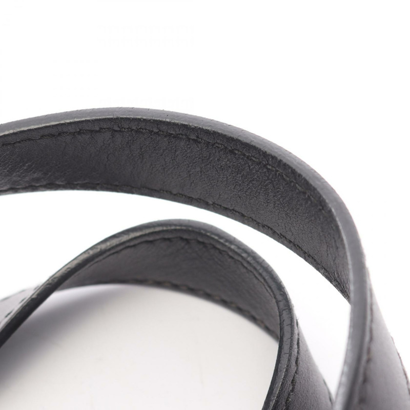 PRADA DENIM+CITY 小牛皮托特單肩斜背包 1BG244 黑色二手-5