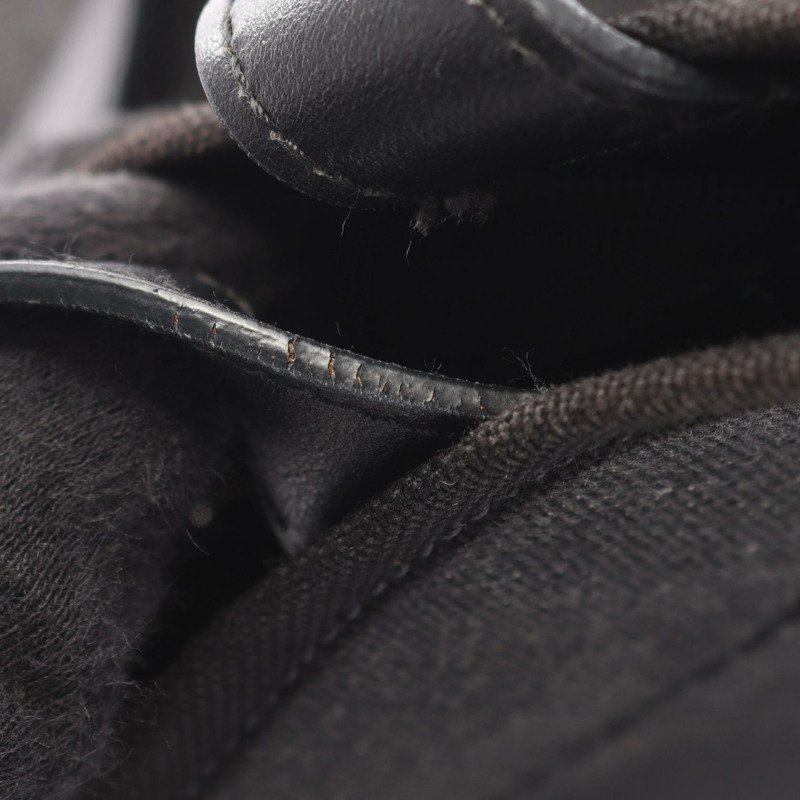 PRADA DENIM+CITY 小牛皮托特單肩斜背包 1BG244 黑色二手-9