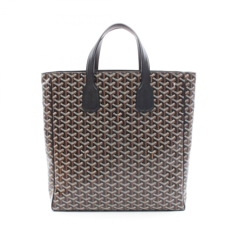 GOYARD sac voltaire 手提包 VOLTA3MMLTY01CL01P 帆布皮革 黑色 二手-0