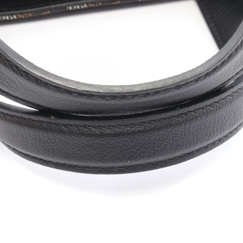 GOYARD sac voltaire 手提包 VOLTA3MMLTY01CL01P 帆布皮革 黑色 二手-5