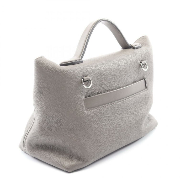 HERMES 24 sac Van Quatre 29 單肩手提包 Y Togo Swift 皮革 Etain SHW-1