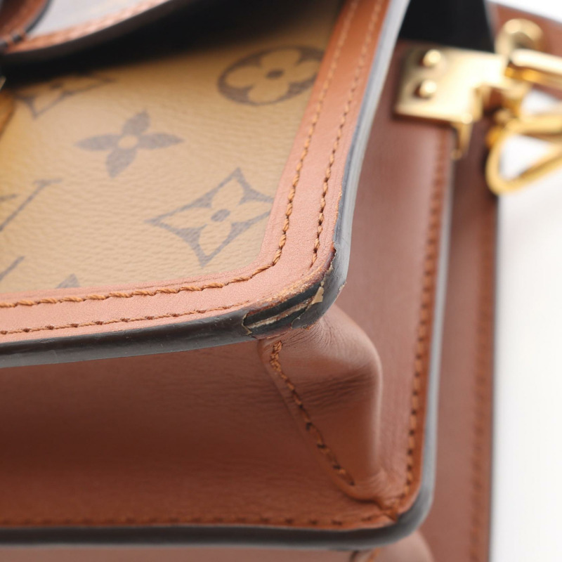 路易威登 Daufine MINI 斜背包 M44580 Monogram Reverse 二手-6