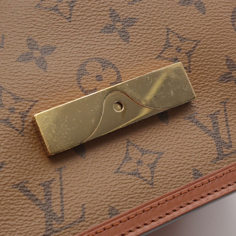 路易威登 Daufine MINI 斜背包 M44580 Monogram Reverse 二手-9