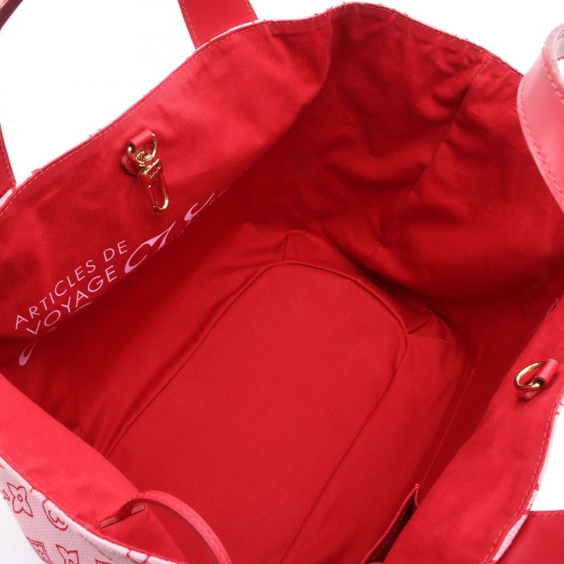 路易威登 Cabas Ipanema PM Beachline Rose 手提包 M95984 帆布皮革-2