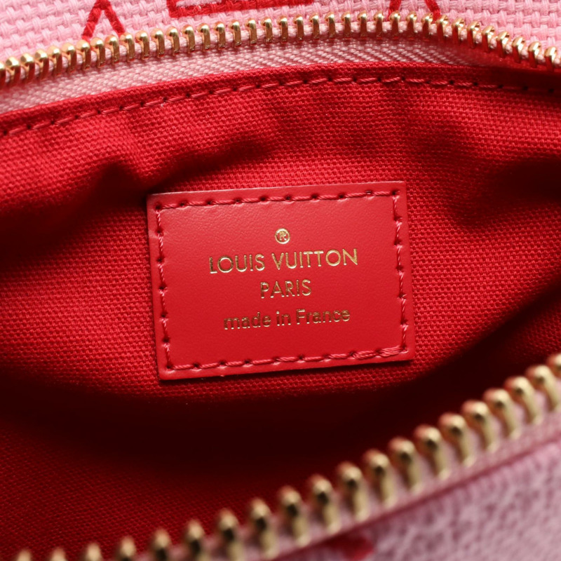 路易威登 Cabas Ipanema PM Beachline Rose 手提包 M95984 帆布皮革-3