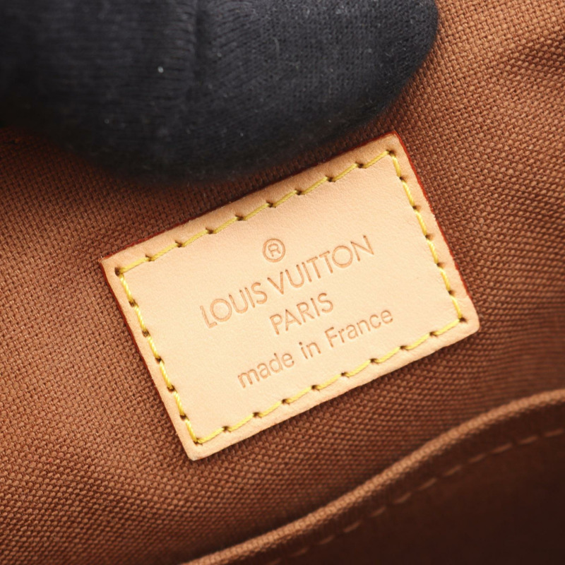 路易威登 Popincourt Haut 肩背手提包 M40007 Monogram 帆布 棕色 二手-3