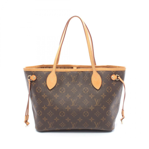 路易威登 Neverfull PM 手提單肩包 M40155 Monogram 皮革 棕色 二手