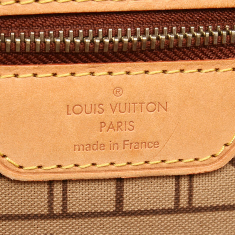 路易威登 Neverfull PM 手提單肩包 M40155 Monogram 皮革 棕色 二手-3
