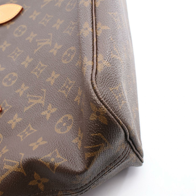 路易威登 Neverfull PM 手提單肩包 M40155 Monogram 皮革 棕色 二手-6