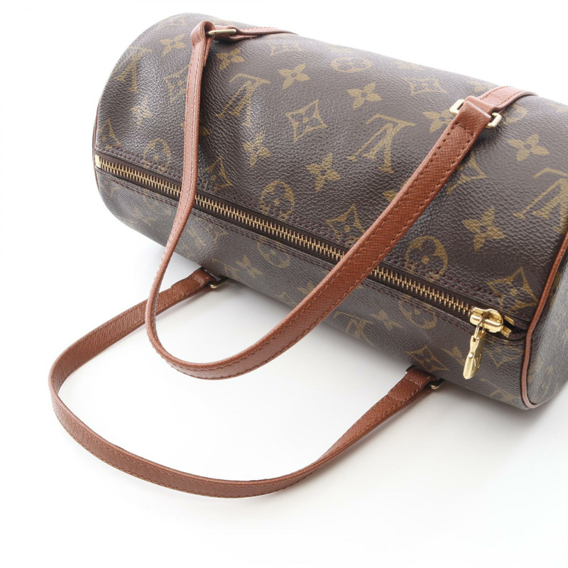 路易威登 Papillon 26 Old 單背包 M51366 Monogram 帆布 棕色 二手-8