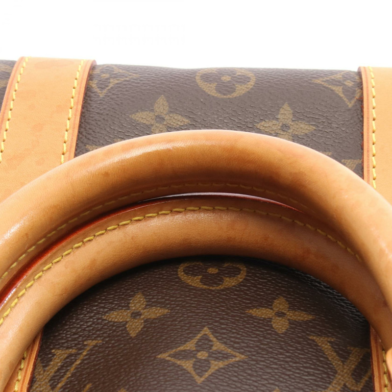 路易威登 Keepall 45 旅行手提包 M41428 Monogram 皮革 棕色 二手 LV-4