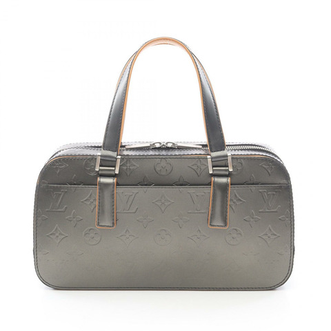 路易威登 Shelton 手提包 M55172 Monogram Matt 皮革 Noir 二手女士 LV