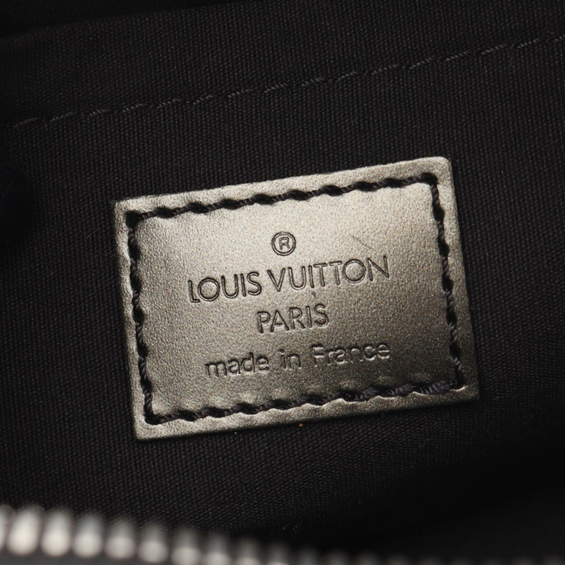 路易威登 Shelton 手提包 M55172 Monogram Matt 皮革 Noir 二手女士 LV-3