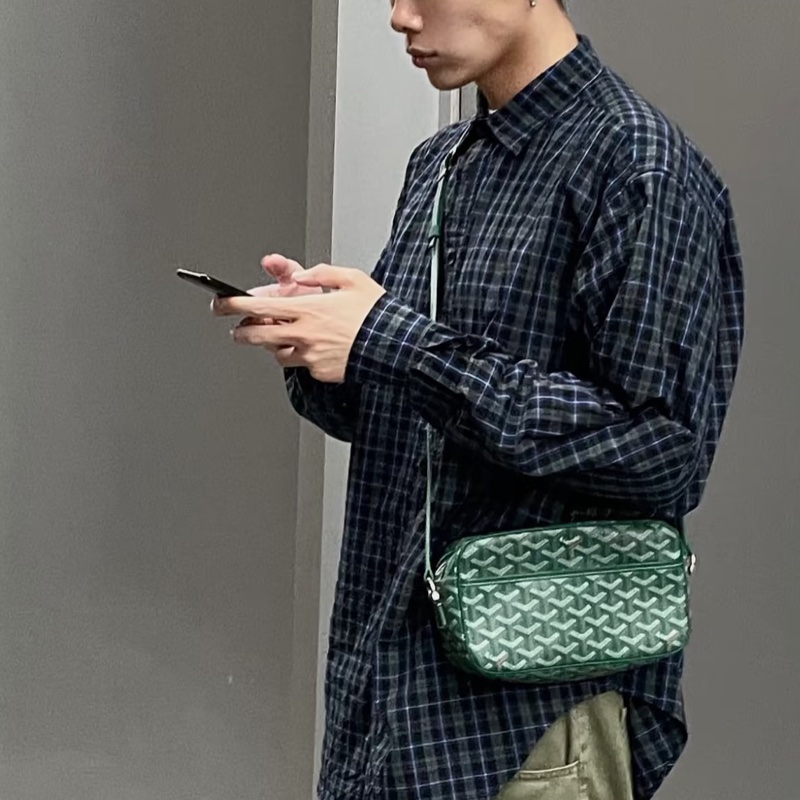 🈶購證 #99新閒置 #牛油果綠 Goyard郵差包 #男女同款 #超甜僅一顆-2