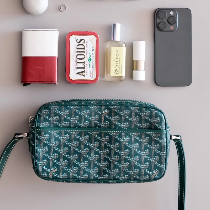 🈶購證 #99新閒置 #牛油果綠 Goyard郵差包 #男女同款 #超甜僅一顆-8